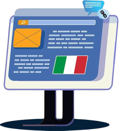 SEO metrics  for a client in Italy, such as a higher backlink profile and greater domain authority.